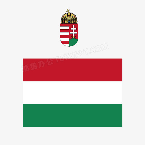 矢量匈牙利国徽