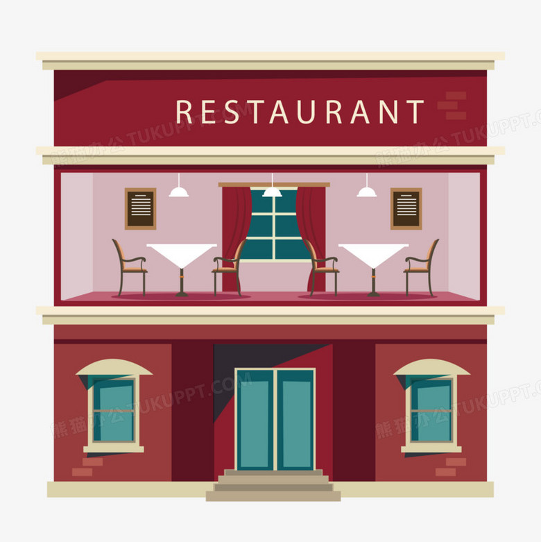 餐厅矢量图png图片素材下载_餐厅矢量图png_熊猫办公