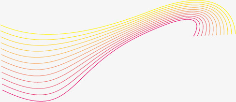 简约幻彩动感线条矢量素材