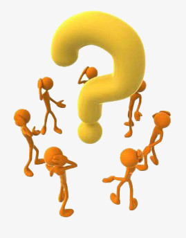 本作品全称为《黄色卡通3d小人围着问号创意元素》,在整个配色上使用