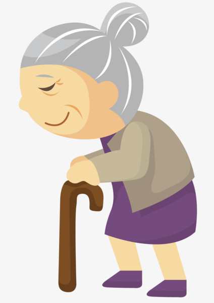 卡通老奶奶png图片素材下载_卡通png_熊猫办公