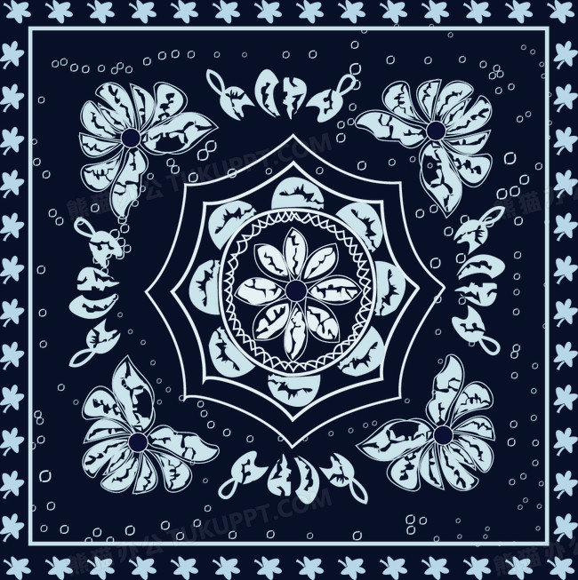 苗族传统服饰花纹