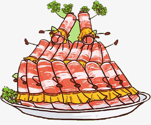 肉卷png图片素材下载_卡通png_熊猫办公