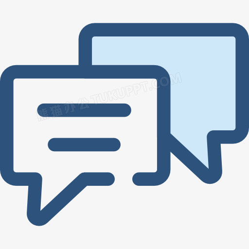 聊天图标PNG图片素材下载_聊天图标PNG_熊猫办公