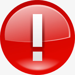 本作品全称为《红色扁平风会徽象征感叹号重要提醒图标元素》,在整个