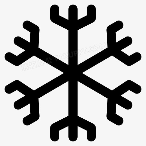 雪图标PNG图片素材下载_图标PNG_熊猫办公