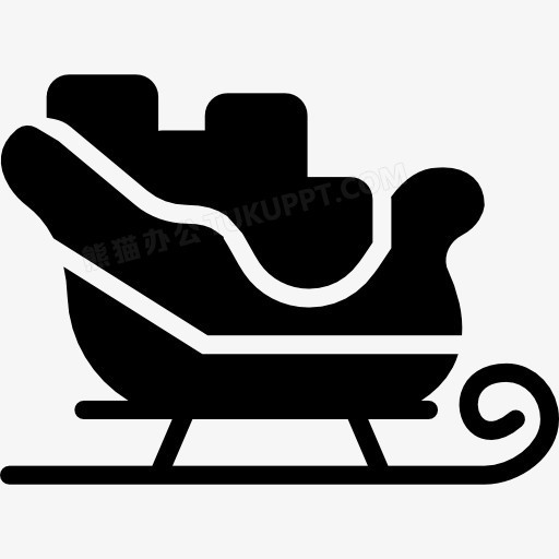 雪橇图标