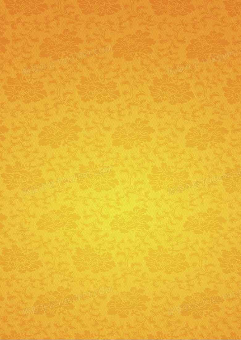 黄色壁纸暗花海报背景招聘