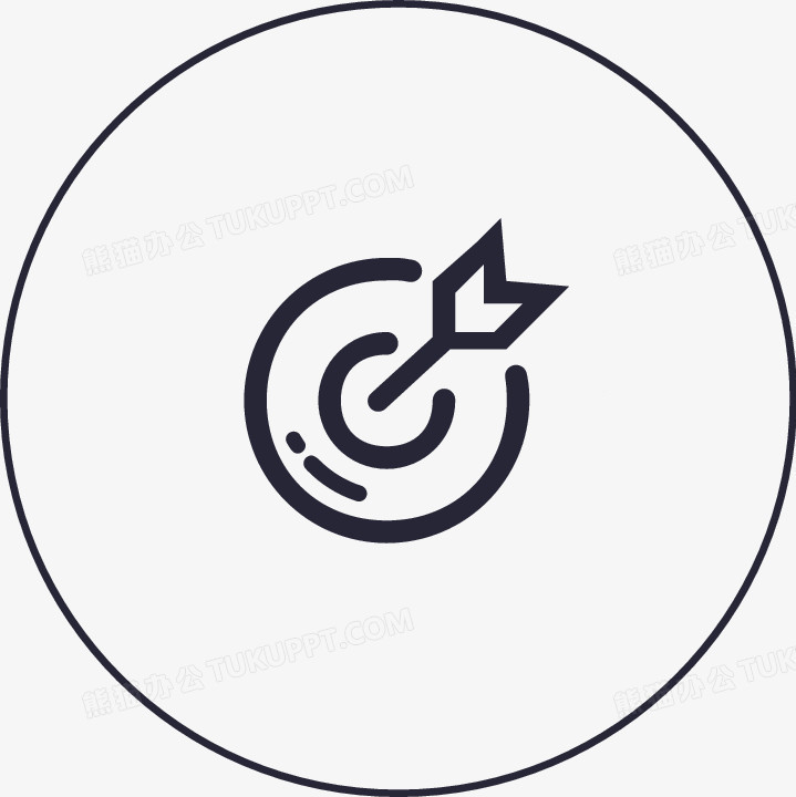 本作品全称为《简约风黑白色精准营销图标创意元素》,在整个配色上