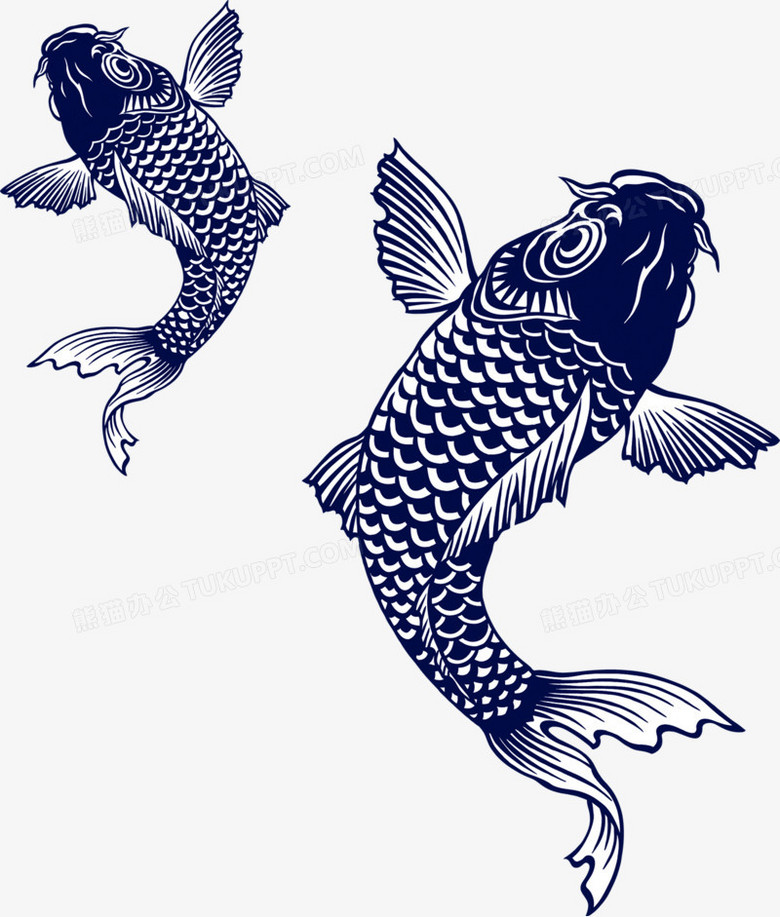 鲤鱼跳龙门png图片素材下载_鲤鱼跳龙门png_熊猫办公