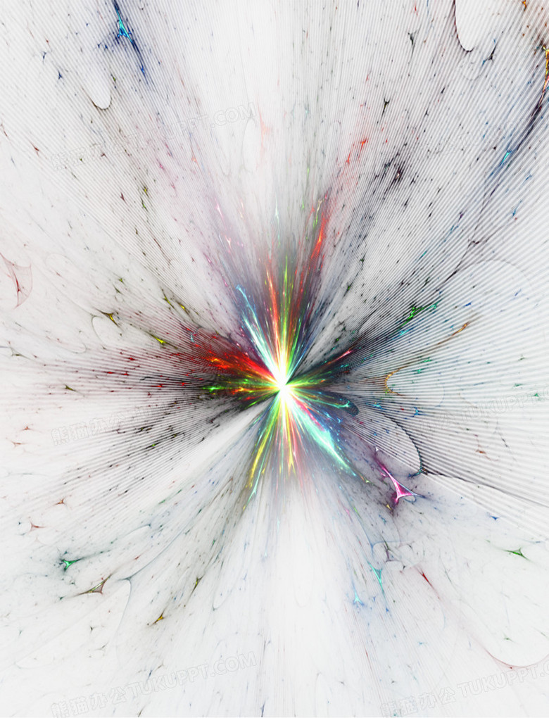 彩色喷射光线七夕