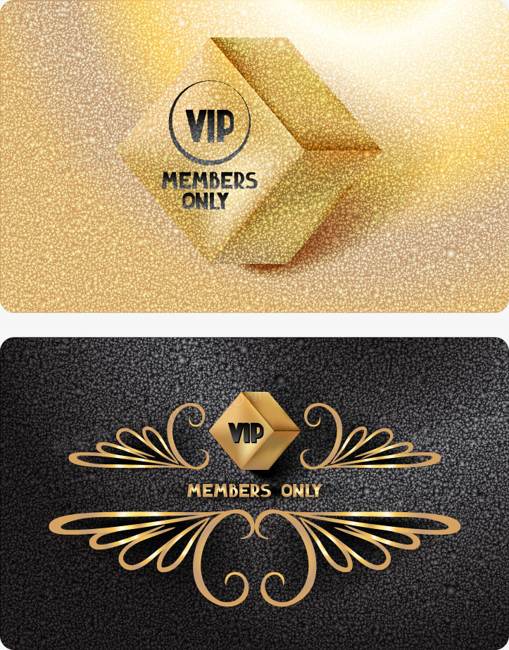 本作品全称为《黑金色简约风金粒子菱形会员图案元素》,使用adobe