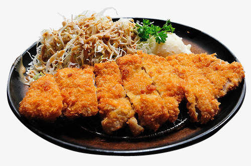鸡排饭png图片素材下载_美食png_熊猫办公