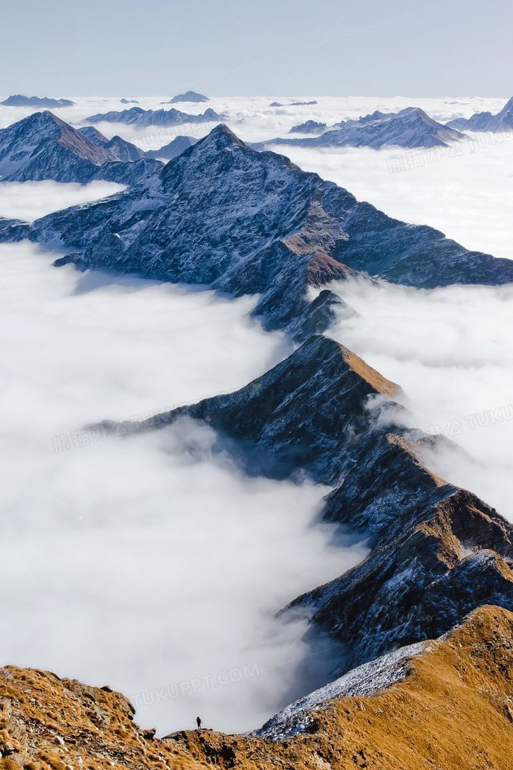 巍峨山川云海云雾png图片素材下载_山川png_熊猫办公