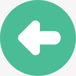 绿色的返回按钮图标PNG图片素材下载_绿色PNG_熊猫办公