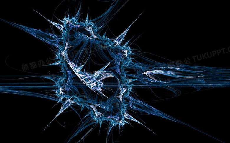 高科技画面魔力色彩高清壁纸