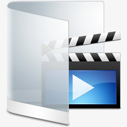 白视频文件夹图标png图片素材免费下载 图标png 256 256像素 熊猫办公
