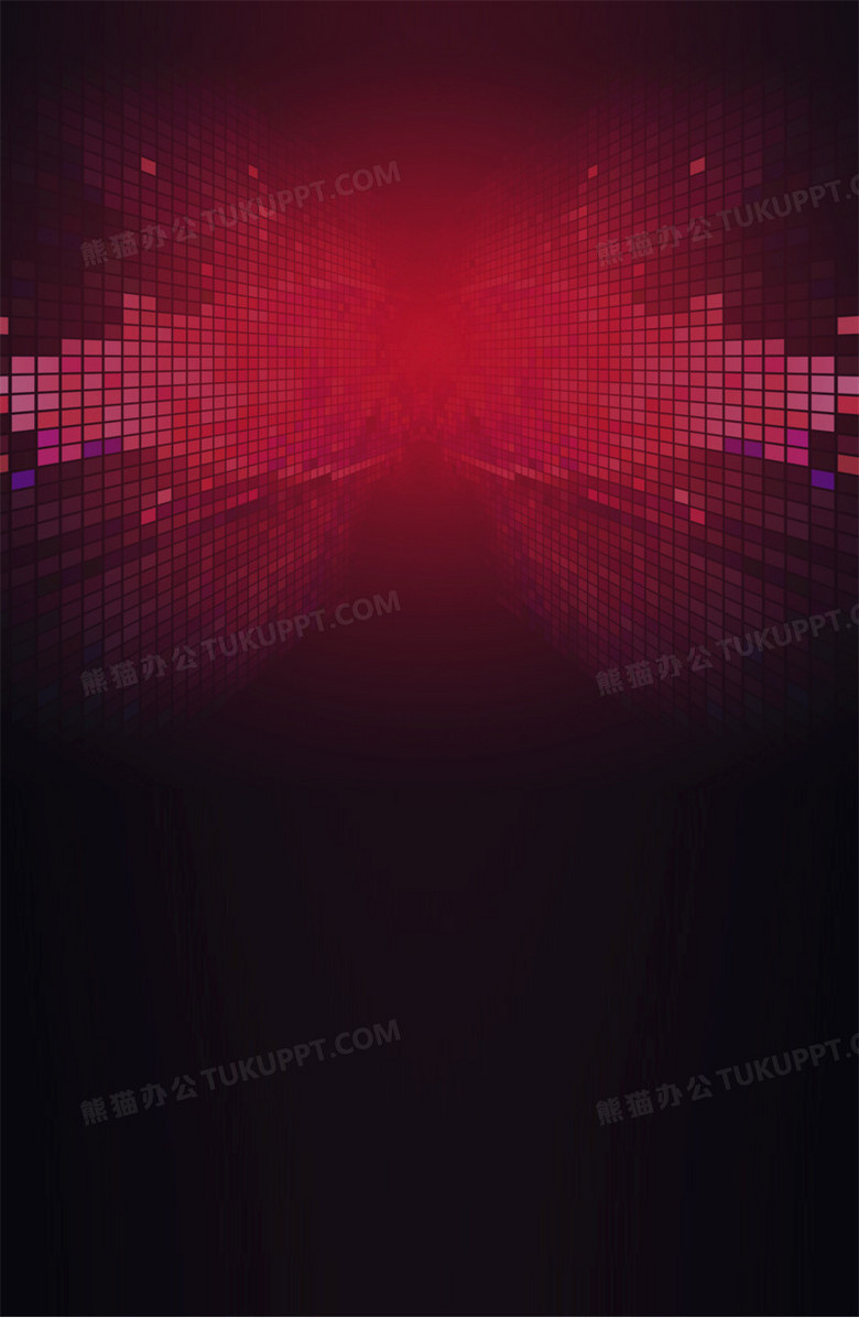 暗红色的方块舞台背景png图片素材下载 舞台png 熊猫办公