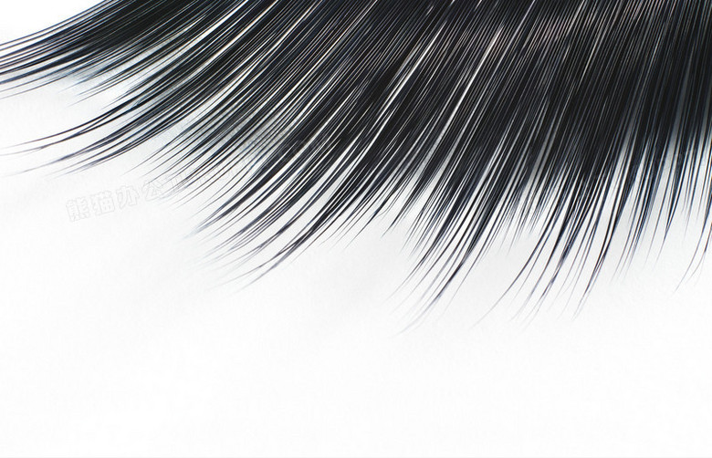 黑色发丝海报背景png图片素材下载_海报背景png_熊猫办公