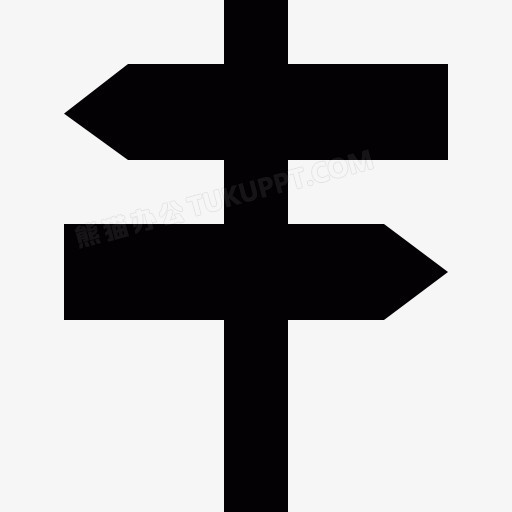 相反的方向图标