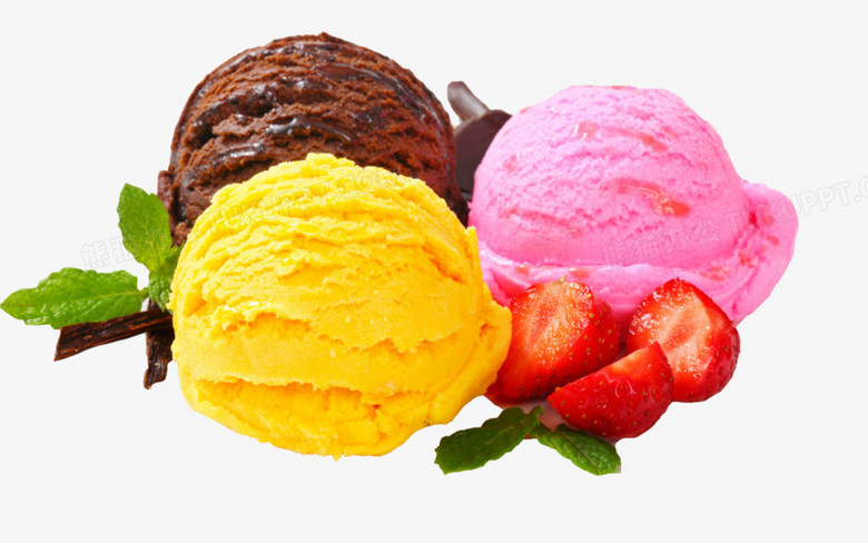 冰淇淋球图片高清图片