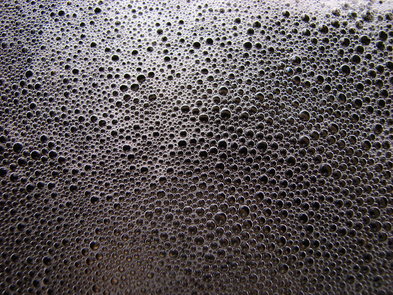 泡沫背景特写高清