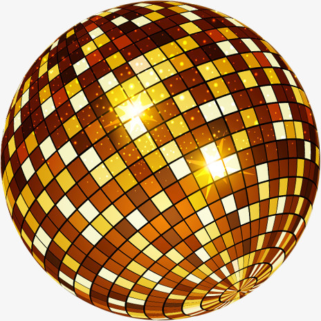 金色闪光球舞台灯光png图片素材下载_光球png_熊猫办公