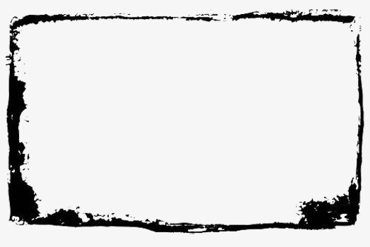 本作品全称为《黑色简约风手绘水墨相框边框》,在整个配色上使用黑色