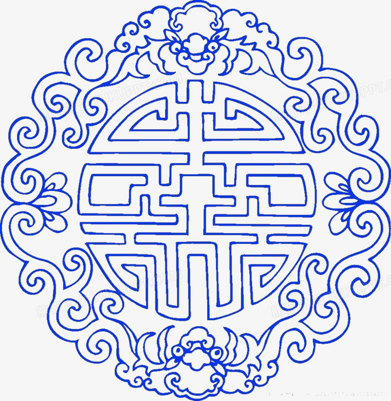 青花瓷图案png图片素材免费下载 青花瓷png 985 1008像素 熊猫办公