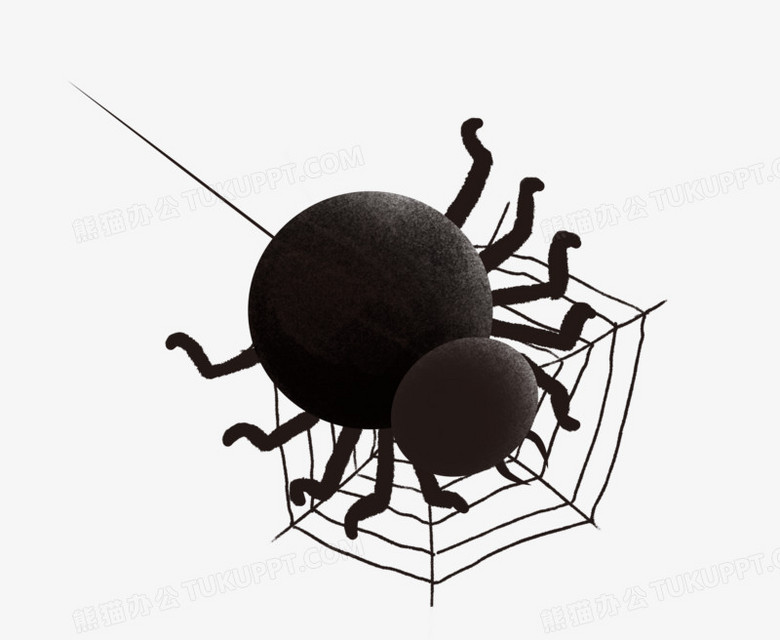 卡通手绘昆虫蜘蛛虫子元素png图片素材下载 元素png 熊猫办公 卡通手绘昆虫蜘蛛虫子元素png图片素材下载 元素png 熊猫办公