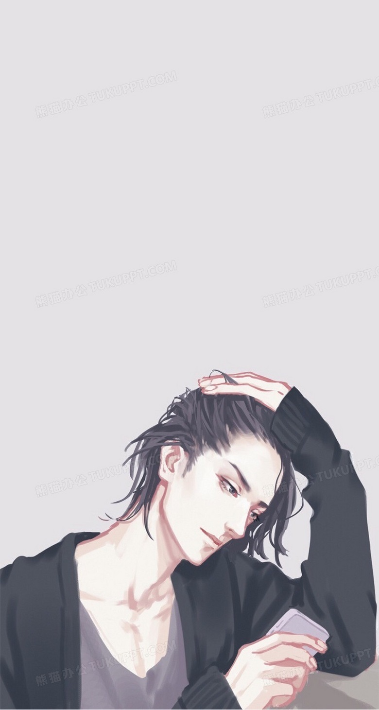 灰色背景桌面壁纸png图片素材免费下载 灰色背景png 855 1600像素 熊猫办公
