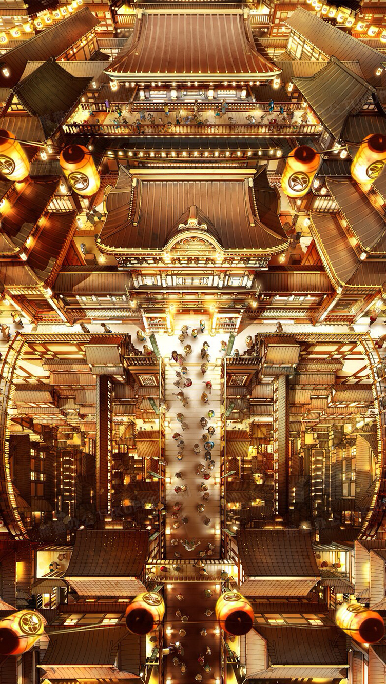 金色宫殿高清壁纸