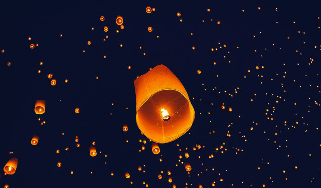 免抠元素 孔明灯 孔明灯收藏