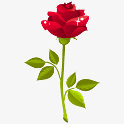 玫瑰花图案png图片素材免费下载 玫瑰花png 256 256像素 熊猫办公