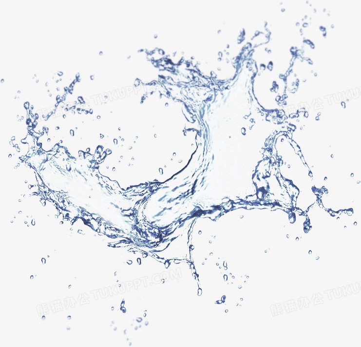 水花png图片素材下载 水花png 熊猫办公