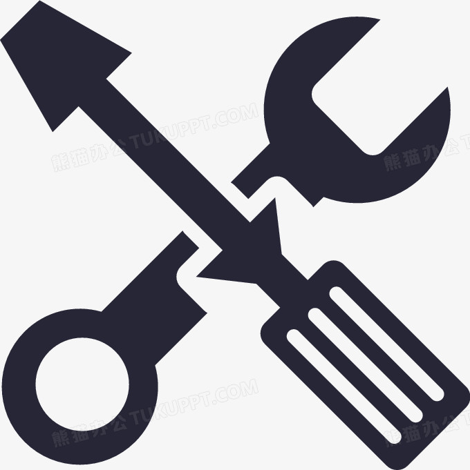 本作品全称为《卡通风黑色设备运维图标创意元素》,在整个配色上使用