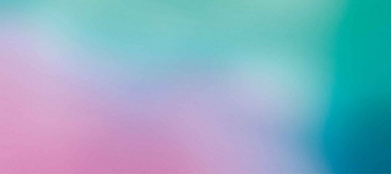 粉蓝渐变纯色花纹晕染背景