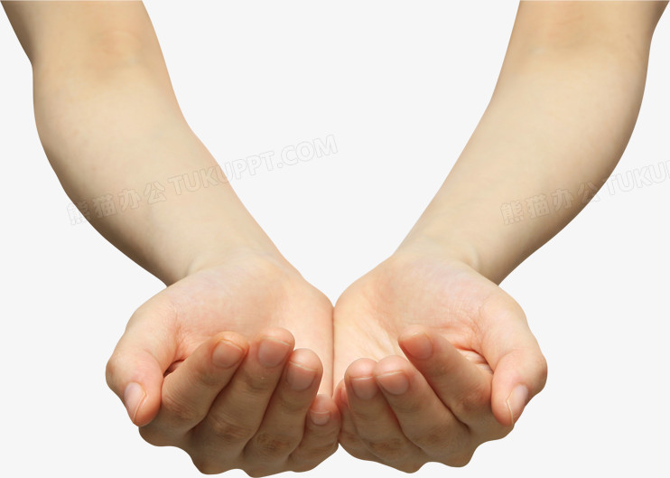 捧着的双手七夕情人节png图片素材下载_七夕png_熊猫办公