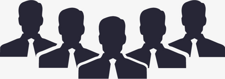 团队五个人png图片素材下载_团队png_熊猫办公