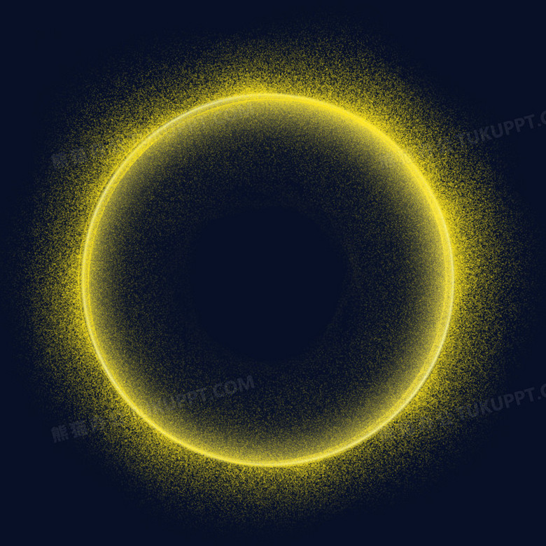 天使光环装饰装饰元素