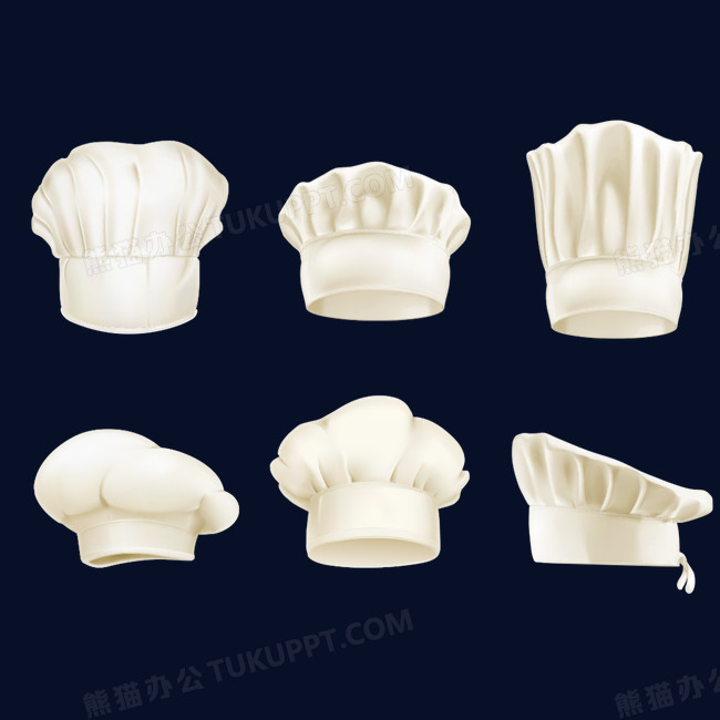 厨师帽PNG图片素材下载_厨师PNG_熊猫办公