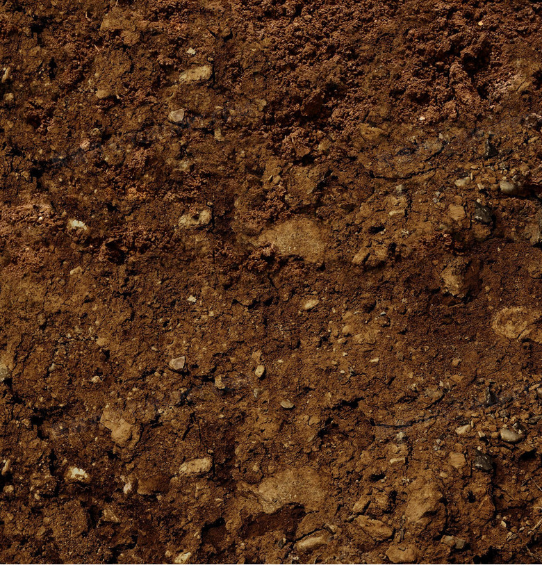 黄色矿物质粉末泥土