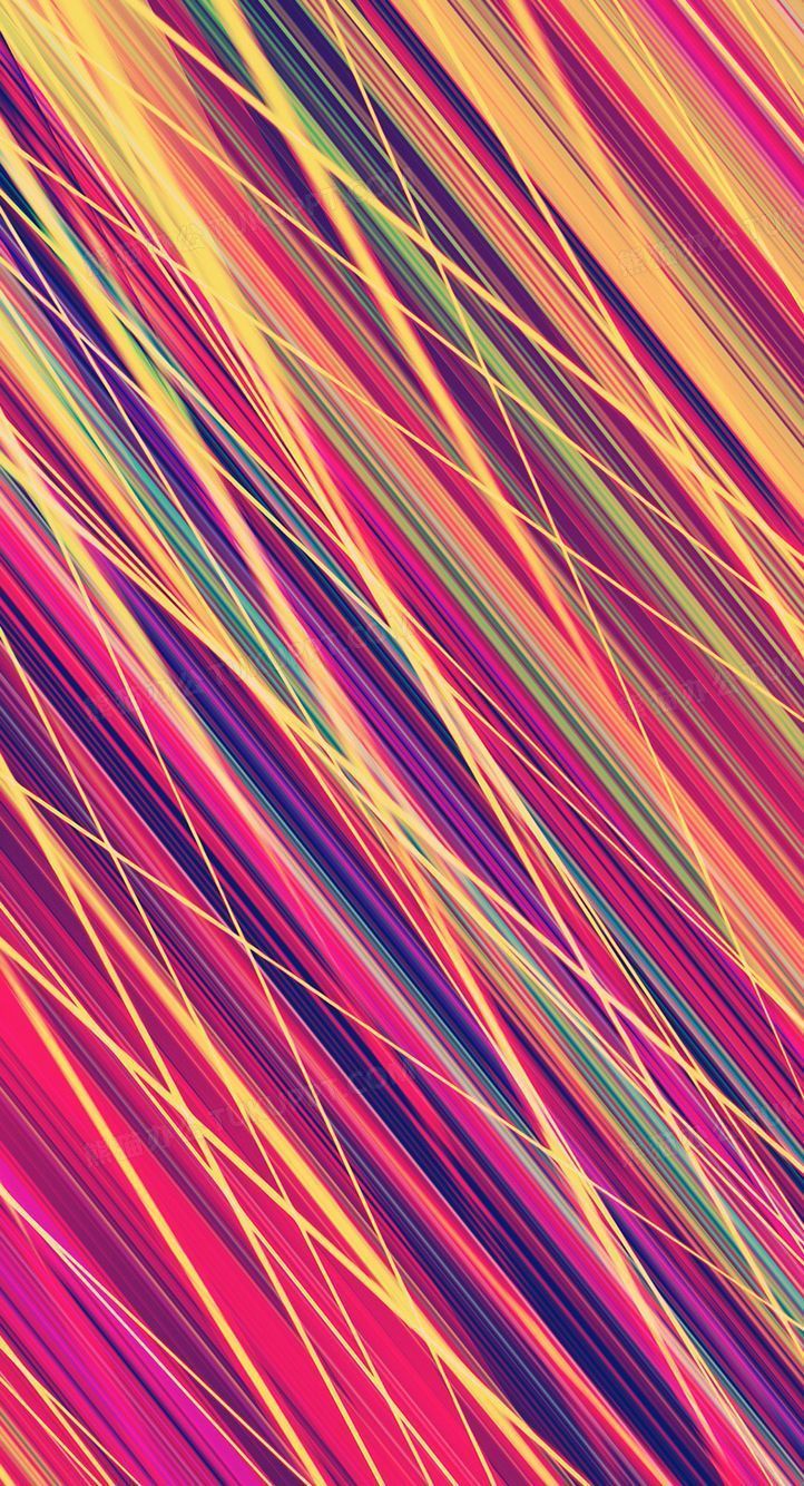 彩色线条梦幻壁纸