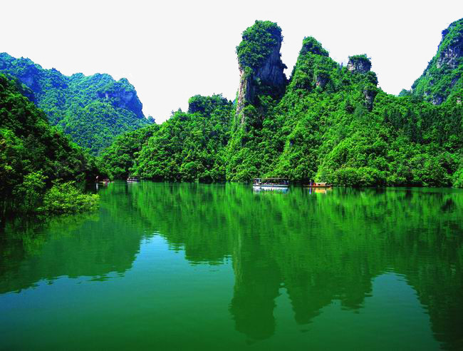 张家界的青山绿水