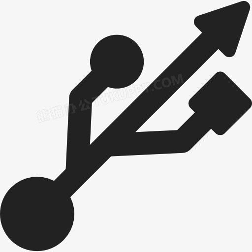 usb符号图标PNG图片素材下载_符号PNG_熊猫办公