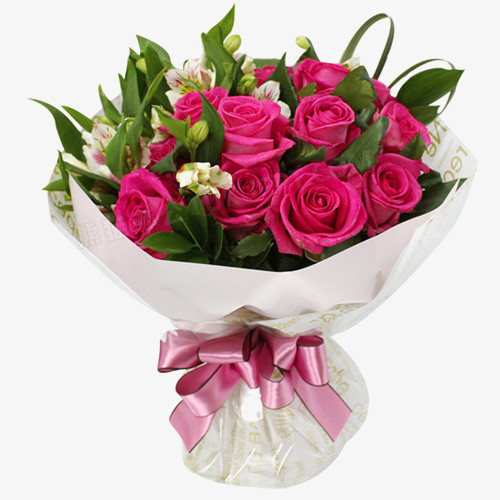 一束玫瑰花png图片素材下载_玫瑰花png_熊猫办公