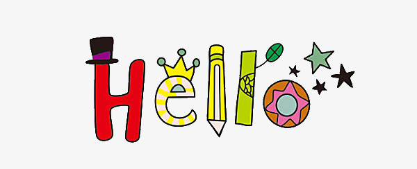 英语字母hello