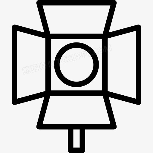 聚光灯图标PNG图片素材下载_图标PNG_熊猫办公