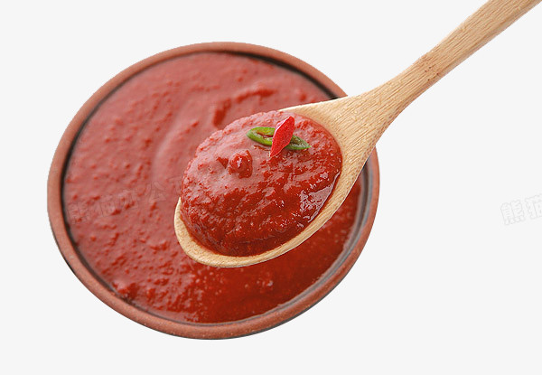 勺起来的辣椒酱png图片素材下载_起来png_熊猫办公