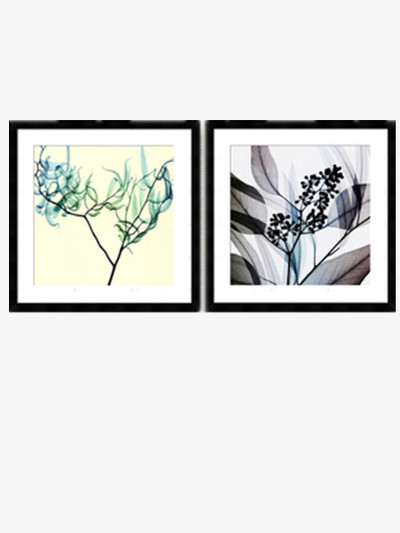 本作品内容为艺术装饰挂画, 